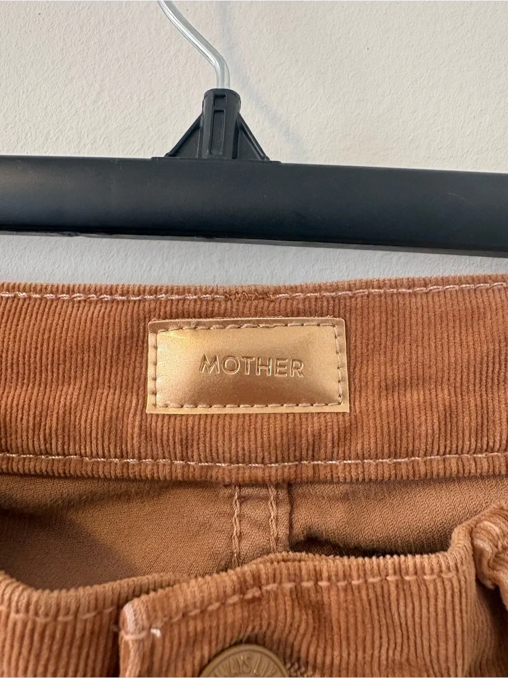 Mother The Weekender Corduroy Pants In Tobacco Size 27